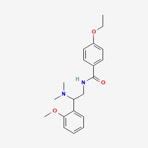 N-[2-(dimethylamino)-2-(2-methoxyphenyl)ethyl]-4-ethoxybenzamide