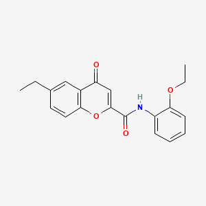 N-(2-ethoxyphenyl)-6-ethyl-4-oxo-4H-chromene-2-carboxamide