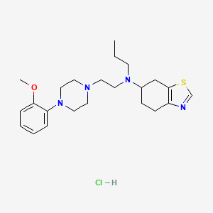 molecular formula C23H35ClN4OS B1139235 ST-836（盐酸盐） CAS No. 1415564-68-9