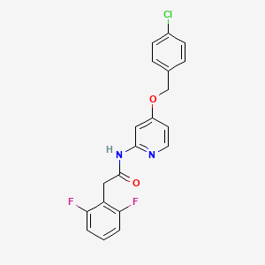 molecular formula C20H15ClF2N2O2 B1139236 Cpda CAS No. 1415834-63-7