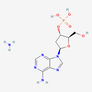molecular formula C10H17N6O6P B1139252 2'-Deoxyadenosine-3'-monophosphate ammonium salt CAS No. 102783-55-1