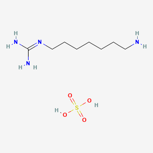 molecular formula C₈H₂₂N₄O₄S B1139278 GC7 Sulfate CAS No. 150417-90-6
