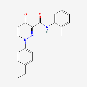 1-(4-ethylphenyl)-N-(2-methylphenyl)-4-oxo-1,4-dihydropyridazine-3-carboxamide