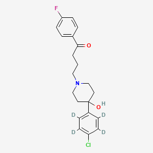 molecular formula C21H19D4ClFNO2 B1139291 Haloperidol D4 CAS No. 1189986-59-1