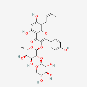molecular formula C31H36O14 B1139304 Ikarisoside F CAS No. 113558-14-8