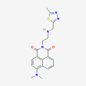 molecular formula C20H21N5O2S B1139308 Chitinase-IN-2 CAS No. 1579991-63-1