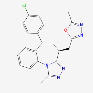 molecular formula C22H18ClN5O B1139312 贝特-贝 002 CAS No. 1588521-78-1