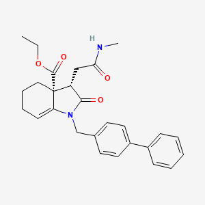molecular formula C27H30N2O4 B1139325 Fumarate hydratase-IN-1 CAS No. 1644060-37-6