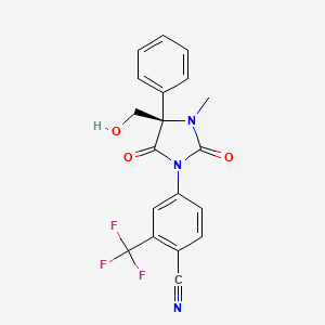 molecular formula C19H14F3N3O3 B1139346 GLPG0492 R enantiomer CAS No. 1215085-93-0