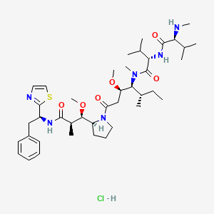 molecular formula C41H67ClN6O6S B1139367 MMAD (hydrochloride) 