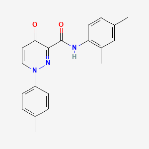 N-(2,4-dimethylphenyl)-1-(4-methylphenyl)-4-oxo-1,4-dihydropyridazine-3-carboxamide