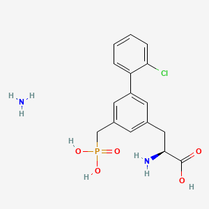 molecular formula C16H20ClN2O5P B1139373 SDZ 220-581铵盐 CAS No. 179411-94-0