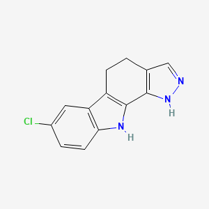 7-Chloro-1,2,4,5-tetrahydropyrazolo[3,4-a]carbazole