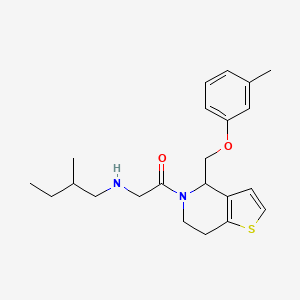 molecular formula C22H30N2O2S B1139381 RU-Ski 43 CAS No. 1043797-53-0