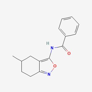 N-(5-methyl-4,5,6,7-tetrahydro-2,1-benzisoxazol-3-yl)benzamide