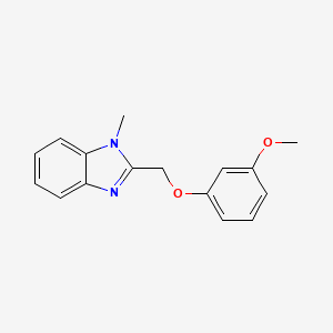 2-[(3-methoxyphenoxy)methyl]-1-methyl-1H-benzimidazole