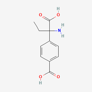 4-(1-Amino-1-carboxypropyl)benzoic acid