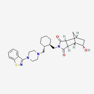 molecular formula C28H36N4O3S B1139388 Lurasidone metabolite 14326 CAS No. 186204-33-1