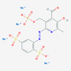 molecular formula C14H10N3Na4O12PS2 B1139407 异-PPADS 四钠盐 CAS No. 207572-67-6
