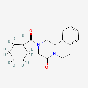 molecular formula C19H13D11N2O2 B1139434 Praziquantel D11 CAS No. 1246343-36-1