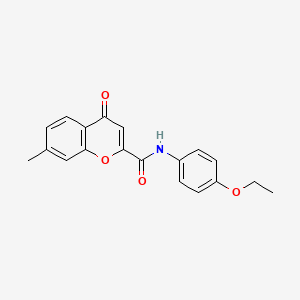 N-(4-ethoxyphenyl)-7-methyl-4-oxo-4H-chromene-2-carboxamide