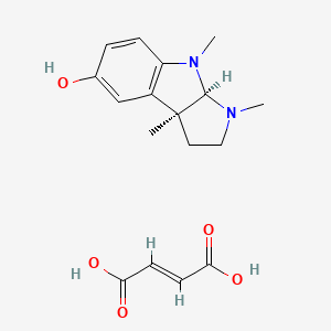 molecular formula C17H22N2O5 B1139458 (-)-Eseroline fumarate CAS No. 104015-29-4