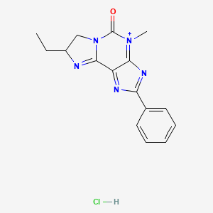 molecular formula C16H17N5O.HCl B1139462 PSB 11盐酸盐 CAS No. 453591-58-7
