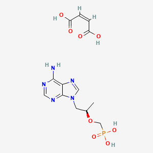 molecular formula C13H18N5O8P B1139463 Tenofovir (maleate) CAS No. 1236287-04-9