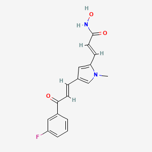 molecular formula C17H15FN2O3 B1139465 Hdac-IN-1 CAS No. 1239610-44-6