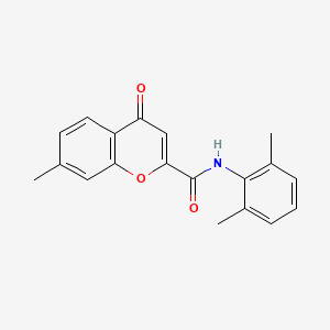 N-(2,6-dimethylphenyl)-7-methyl-4-oxo-4H-chromene-2-carboxamide