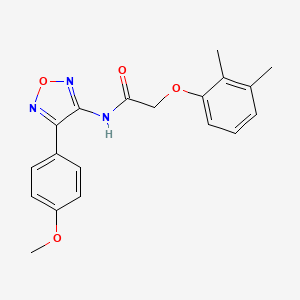 2-(2,3-dimethylphenoxy)-N-[4-(4-methoxyphenyl)-1,2,5-oxadiazol-3-yl]acetamide