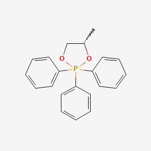 molecular formula C21H21O2P B1139486 (4S)-4-methyl-2,2,2-triphenyl-1,3,2lambda5-dioxaphospholane CAS No. 104762-38-1