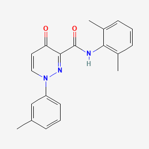 N-(2,6-dimethylphenyl)-1-(3-methylphenyl)-4-oxo-1,4-dihydropyridazine-3-carboxamide