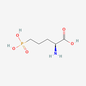 molecular formula C5H12NO5P B1139513 (S)-2-氨基-5-膦戊酸 CAS No. 79055-67-7
