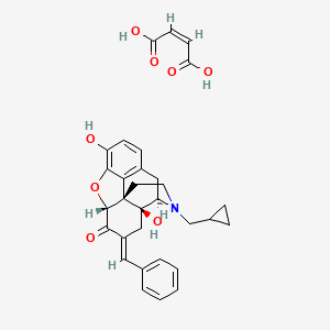 B1139516 7-Benzylidenenaltrexone maleate CAS No. 864461-31-4