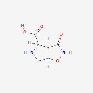 molecular formula C6H8N2O4 B1139523 (+/-)-HIP-A CAS No. 227619-64-9