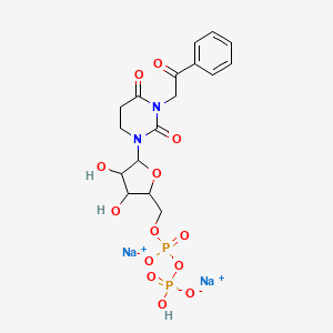 molecular formula C17H18N2Na2O13P2 B1139525 PSB 0474 CAS No. 917567-60-3