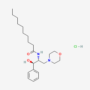 molecular formula C23H38N2O3.ClH B1139556 d-threo-PDMP CAS No. 109836-82-0