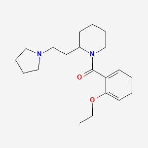 (2-Ethoxyphenyl){2-[2-(pyrrolidin-1-yl)ethyl]piperidin-1-yl}methanone