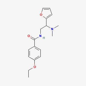 N-[2-(dimethylamino)-2-(furan-2-yl)ethyl]-4-ethoxybenzamide