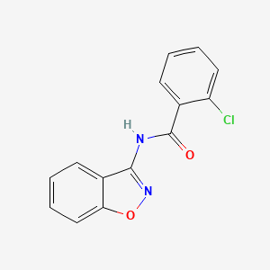 N-(1,2-benzoxazol-3-yl)-2-chlorobenzamide