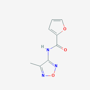 N-(4-methyl-1,2,5-oxadiazol-3-yl)furan-2-carboxamide