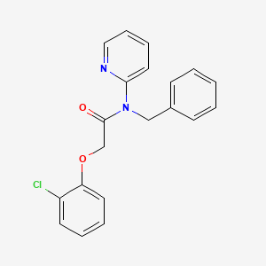 N-benzyl-2-(2-chlorophenoxy)-N-(pyridin-2-yl)acetamide