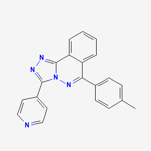 6-(4-Methylphenyl)-3-(pyridin-4-yl)[1,2,4]triazolo[3,4-a]phthalazine