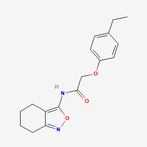 2-(4-ethylphenoxy)-N-(4,5,6,7-tetrahydro-2,1-benzoxazol-3-yl)acetamide