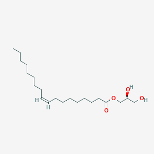 molecular formula C₂₁H₄₀O₄ B1139666 (2s)-2,3-Dihydroxypropyl (9z)-Octadec-9-Enoate CAS No. 129784-87-8