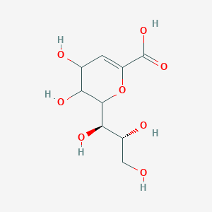 molecular formula C₉H₁₄O₈ B1139669 2,6-Anhydro-3-deoxy-D-glycero-D-galacto-non-2-enoic Acid CAS No. 188854-96-8