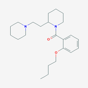 (2-Butoxyphenyl){2-[2-(piperidin-1-yl)ethyl]piperidin-1-yl}methanone