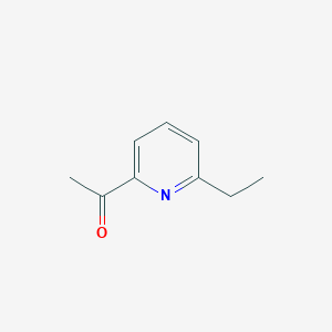 B1139709 1-(6-Ethylpyridin-2-yl)ethan-1-one CAS No. 102878-26-2
