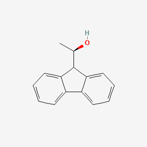 molecular formula C15H14O B1139734 (R)-1-(9H-Fluorene-9-yl)ethanol CAS No. 107474-78-2